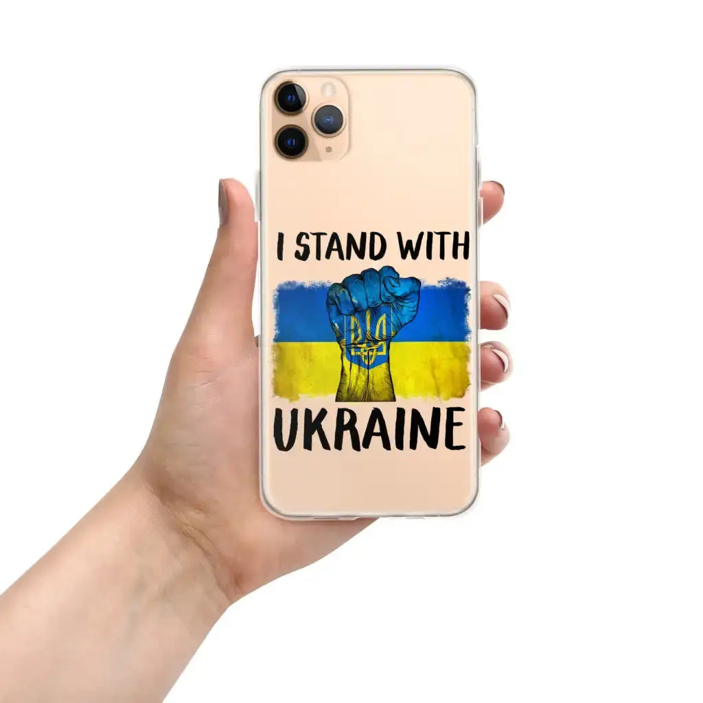 I Stand With Ukraine Iphone Case - Democratic