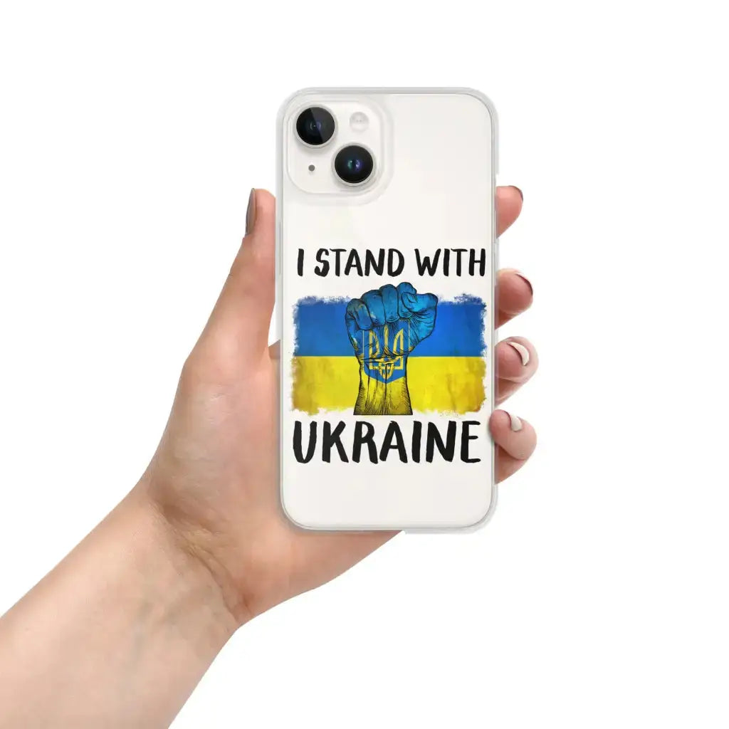 I Stand With Ukraine Iphone Case - Democratic