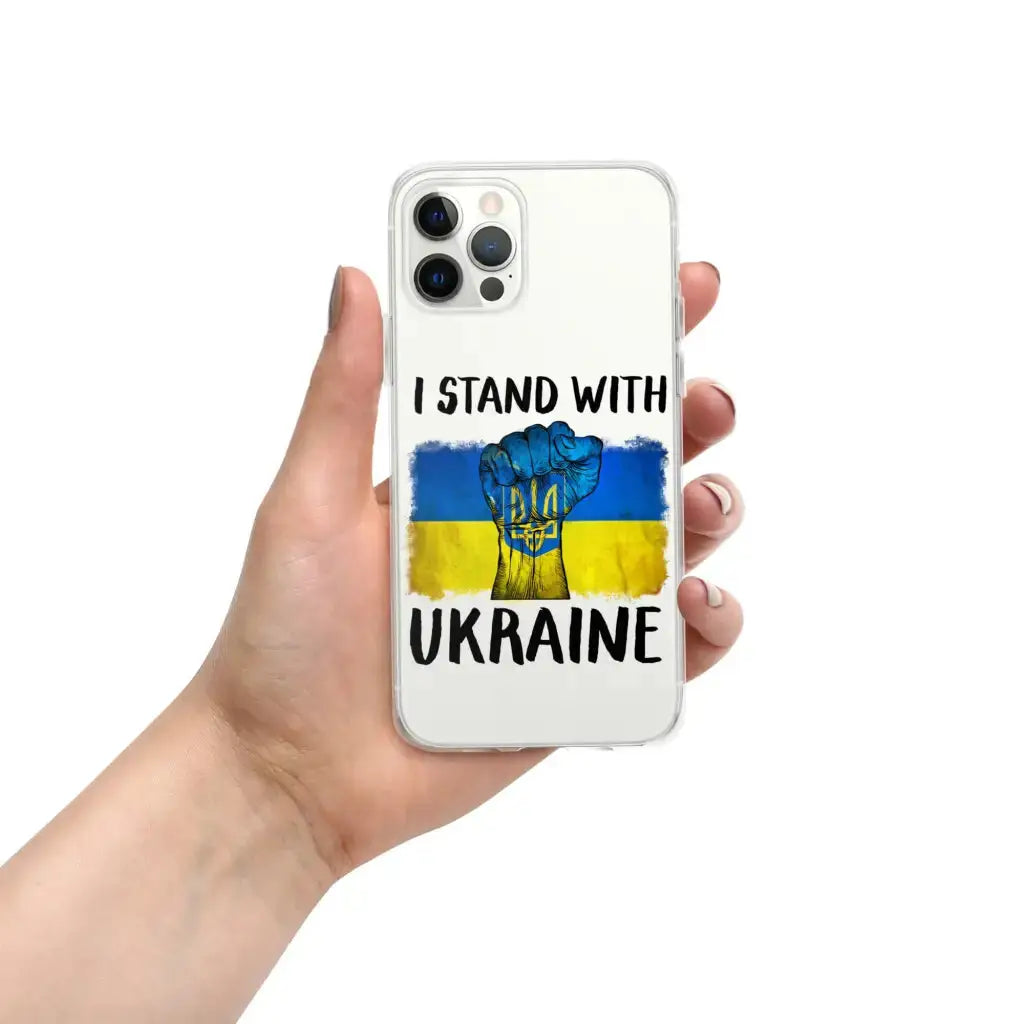 I Stand With Ukraine Iphone Case - Democratic