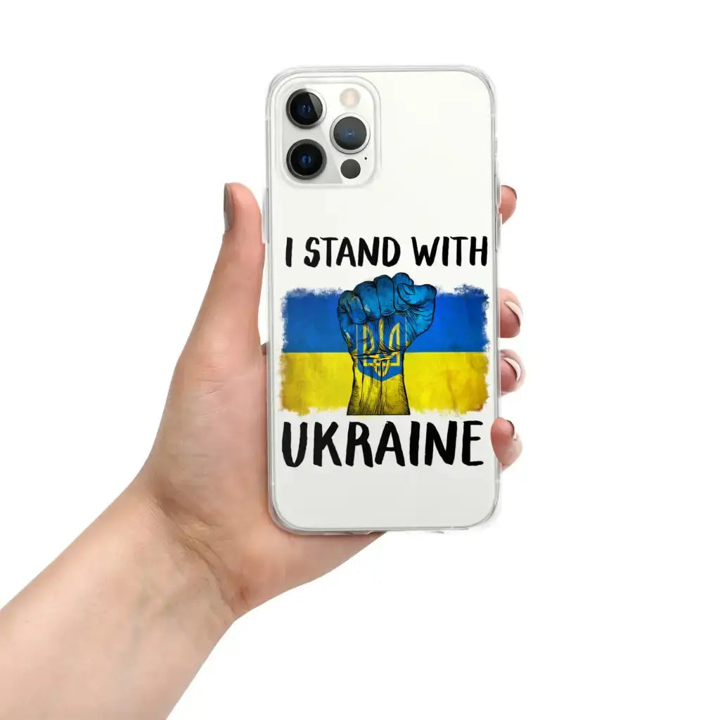 I Stand With Ukraine Iphone Case - Democratic