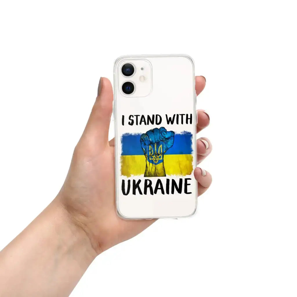 I Stand With Ukraine Iphone Case - Democratic