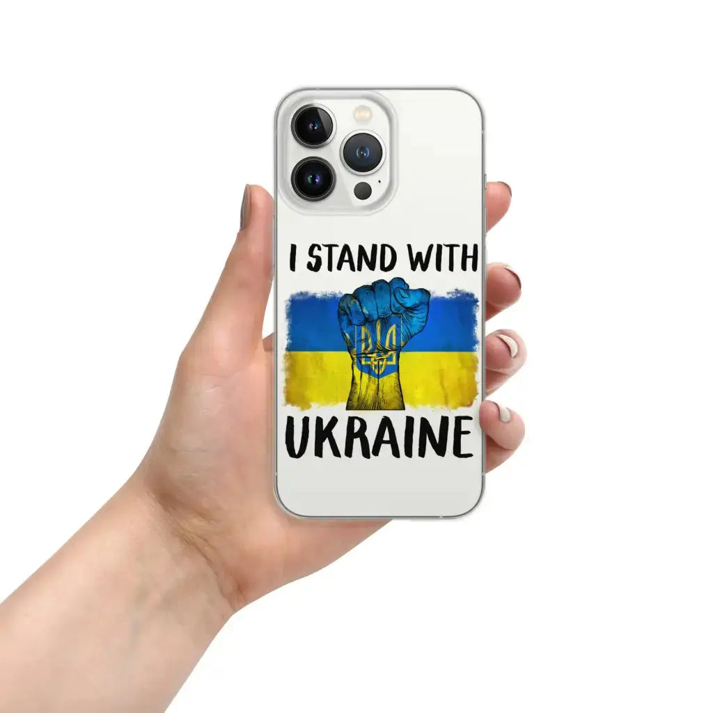 I Stand With Ukraine Iphone Case - Democratic