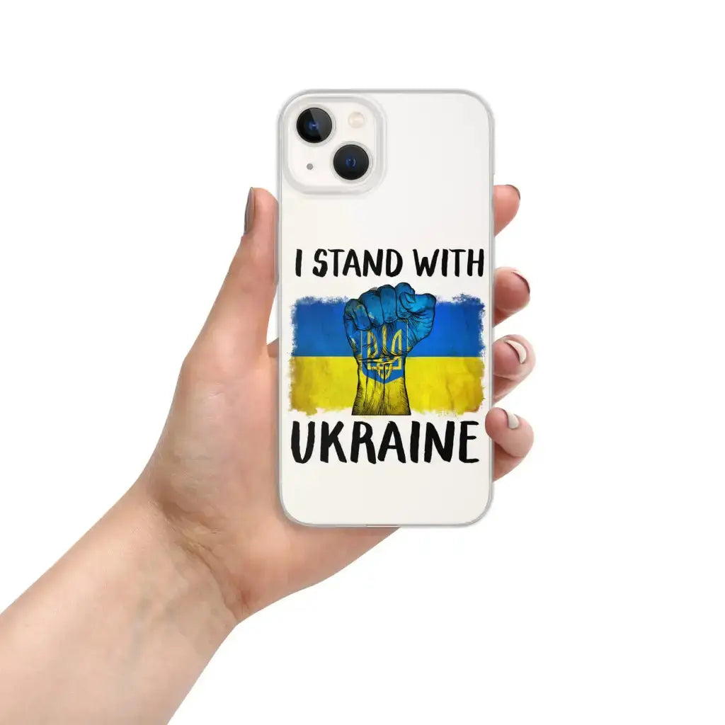 I Stand With Ukraine Iphone Case - Democratic