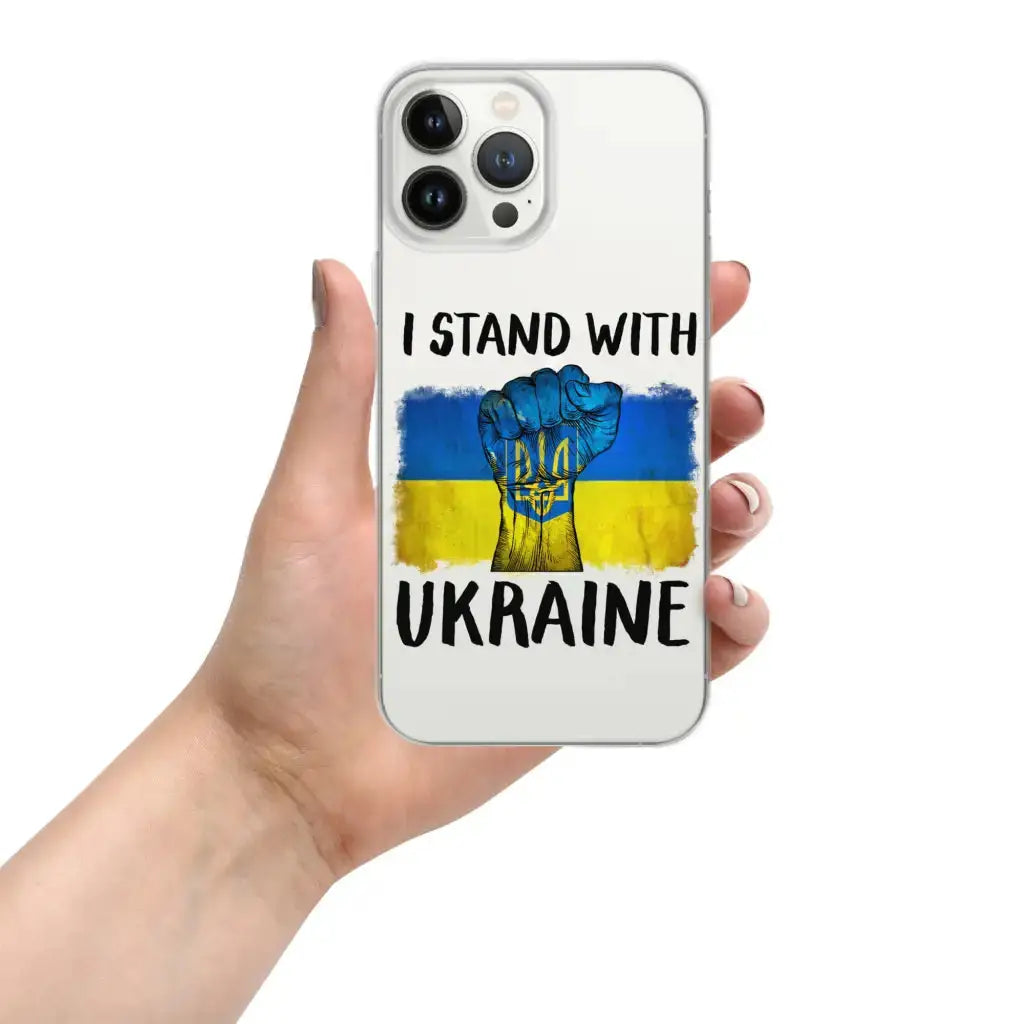 I Stand With Ukraine Iphone Case - Democratic