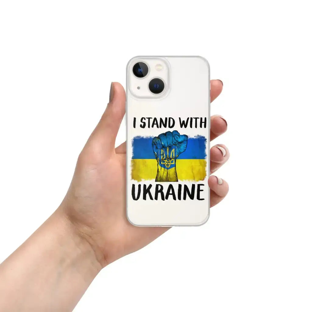 I Stand With Ukraine Iphone Case - Democratic