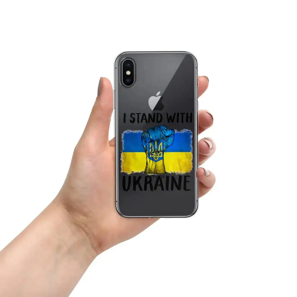 I Stand With Ukraine Iphone Case - Democratic