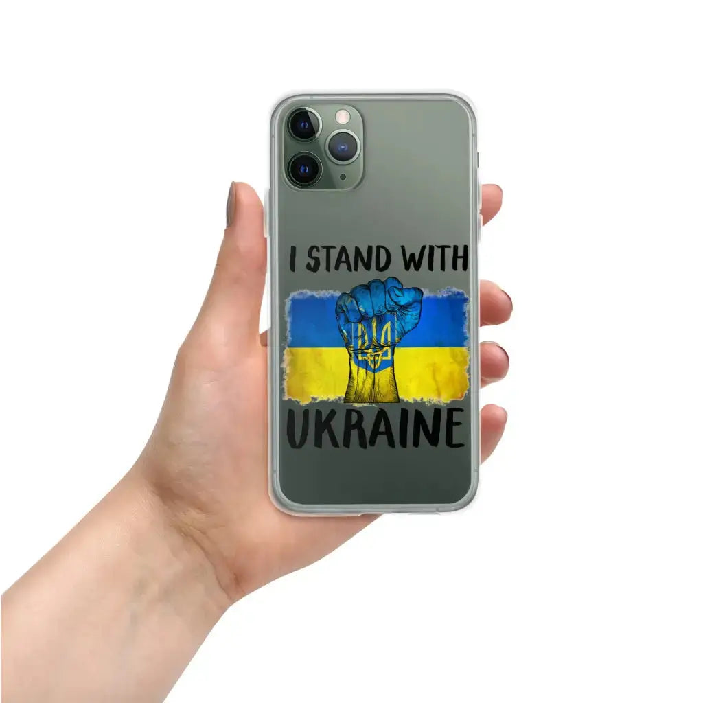 I Stand With Ukraine Iphone Case - Democratic