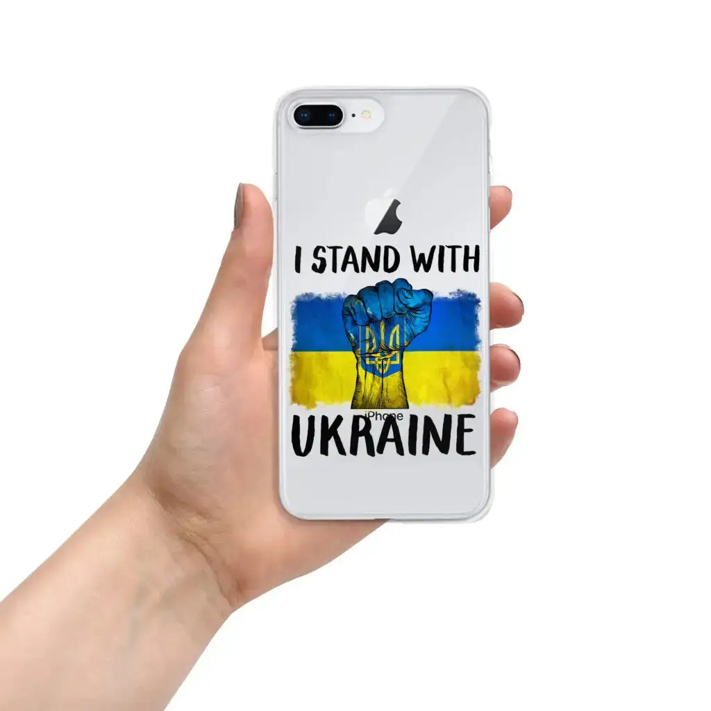 I Stand With Ukraine Iphone Case - Democratic