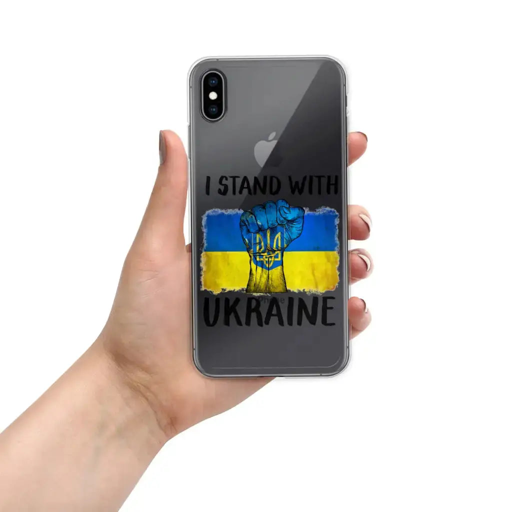 I Stand With Ukraine Iphone Case - Democratic