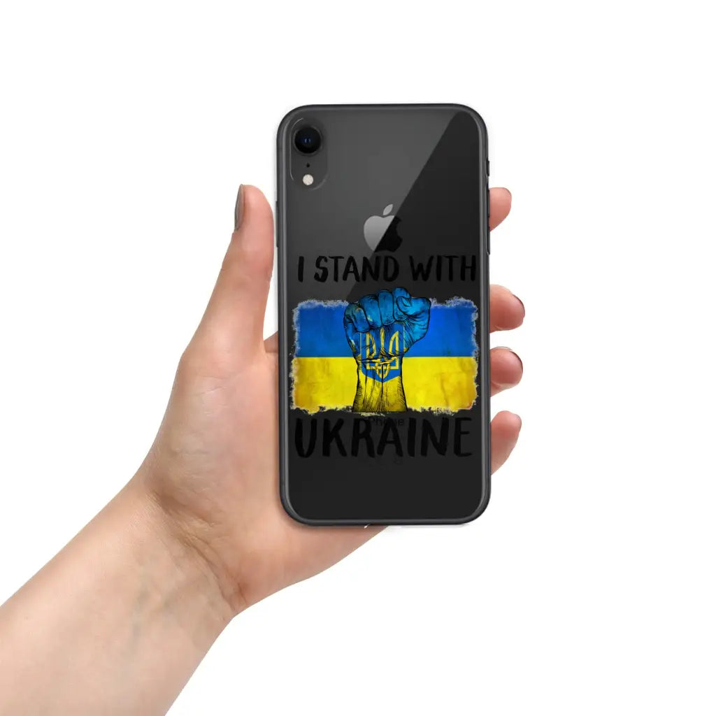 I Stand With Ukraine Iphone Case - Iphone Xr - Democratic