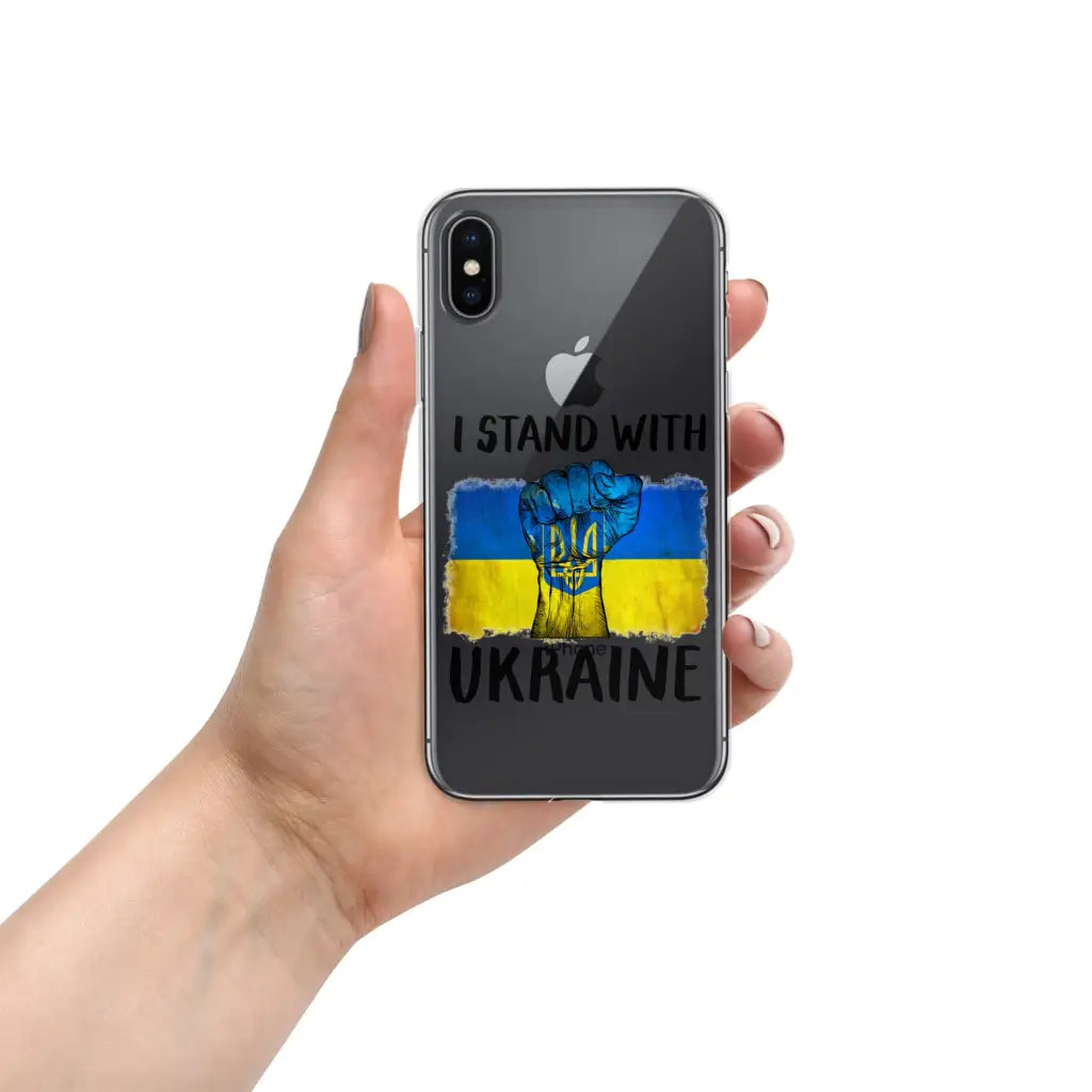 I Stand With Ukraine Iphone Case - Iphone X/xs - Democratic