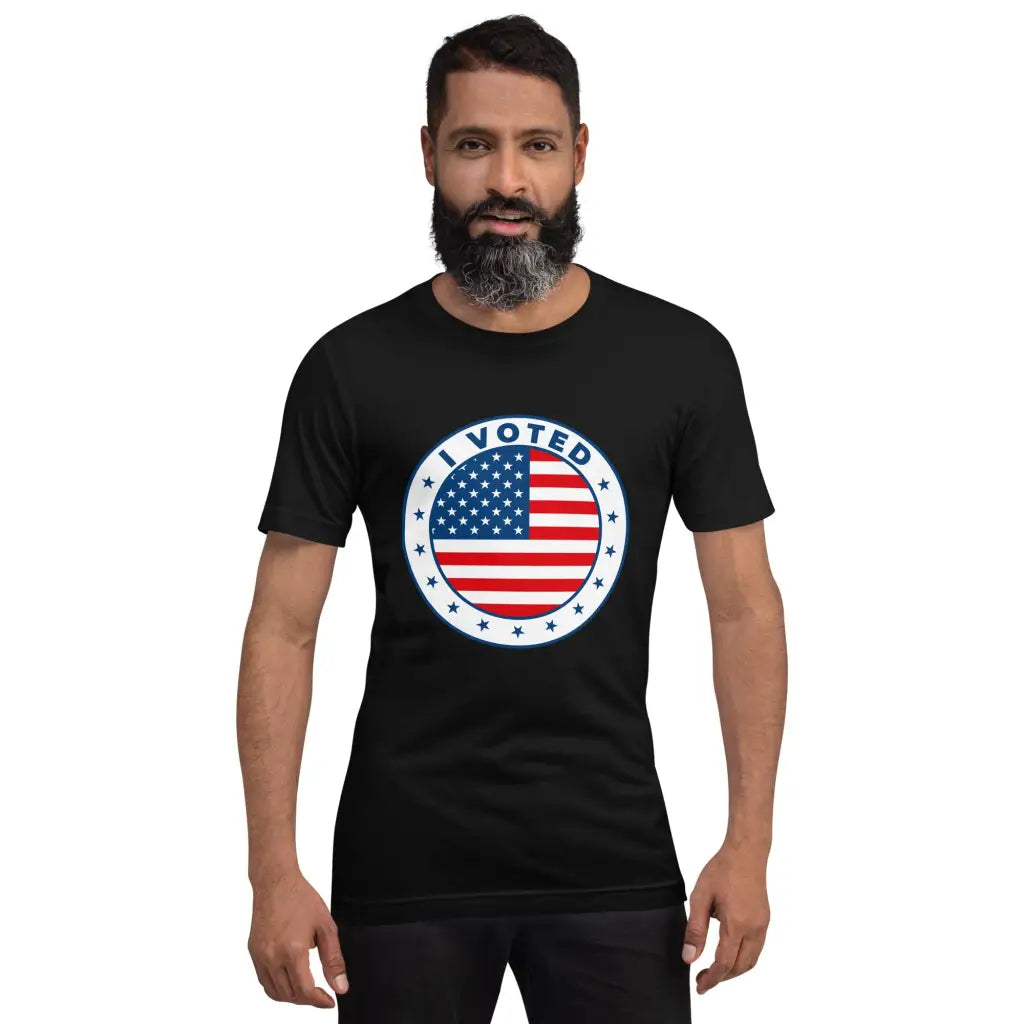 I Voted Unisex T-shirt - Democratic