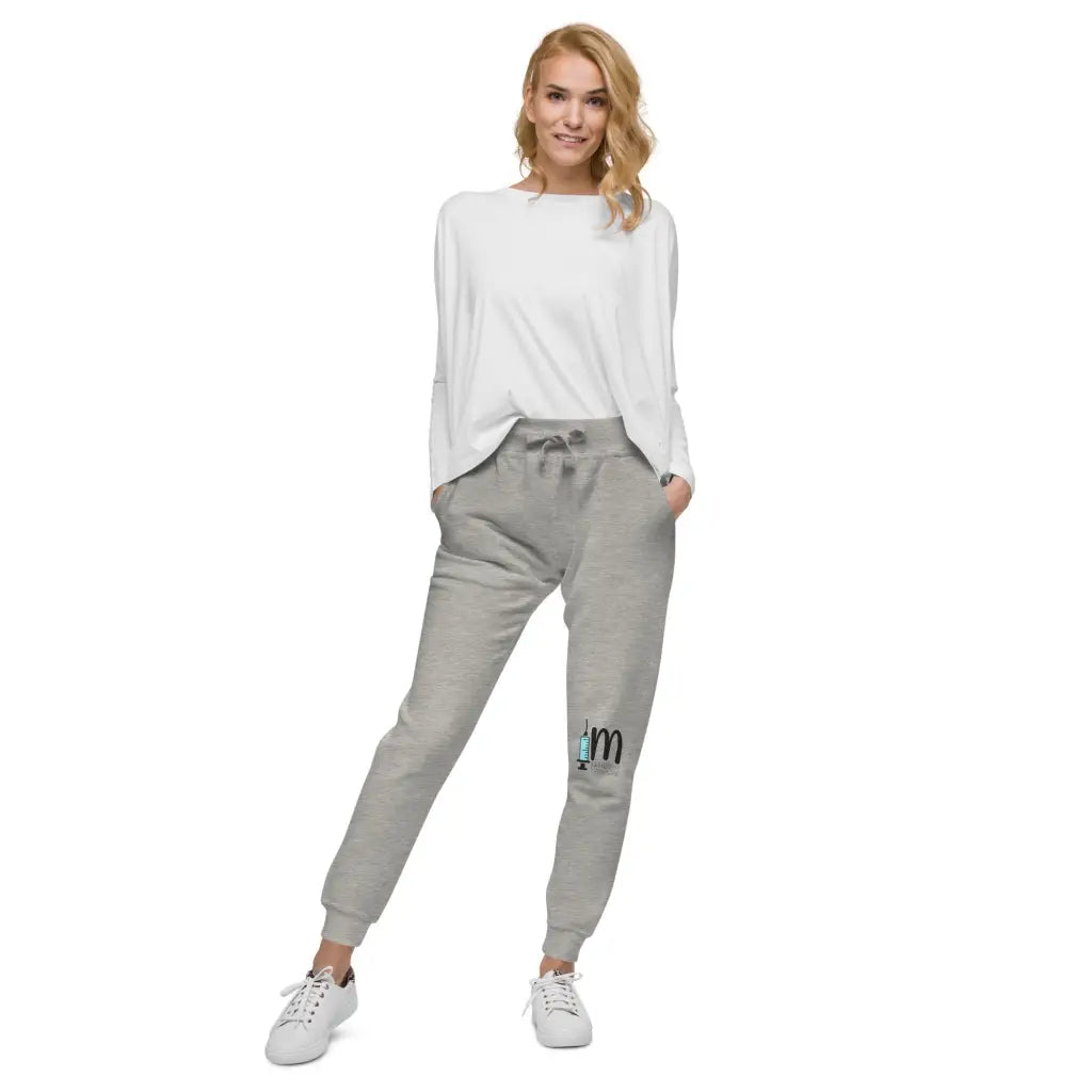 I’m Vaccinated 2 Unisex Fleece Sweatpants - Democratic