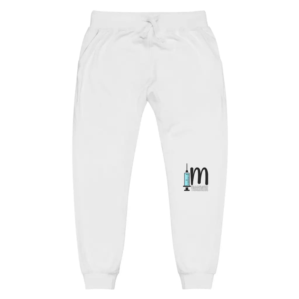 I’m Vaccinated 2 Unisex Fleece Sweatpants - Democratic