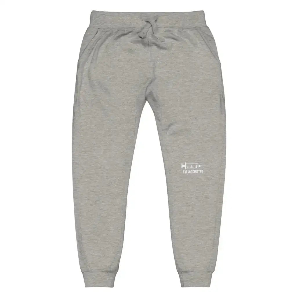 I’m Vaccinated 3 Unisex Fleece Sweatpants - Democratic