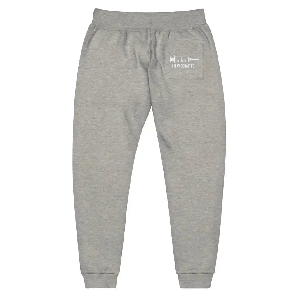 I’m Vaccinated 3 Unisex Fleece Sweatpants - Democratic