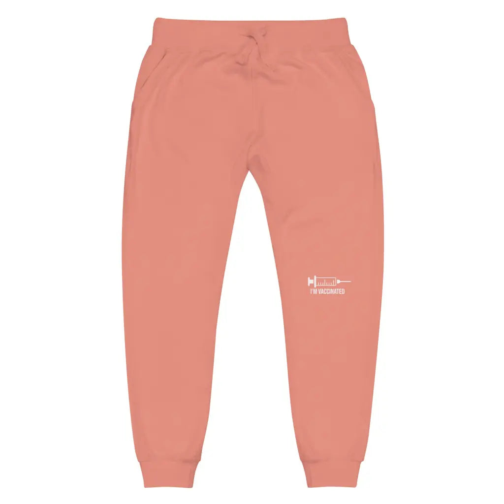 I’m Vaccinated 3 Unisex Fleece Sweatpants - Democratic