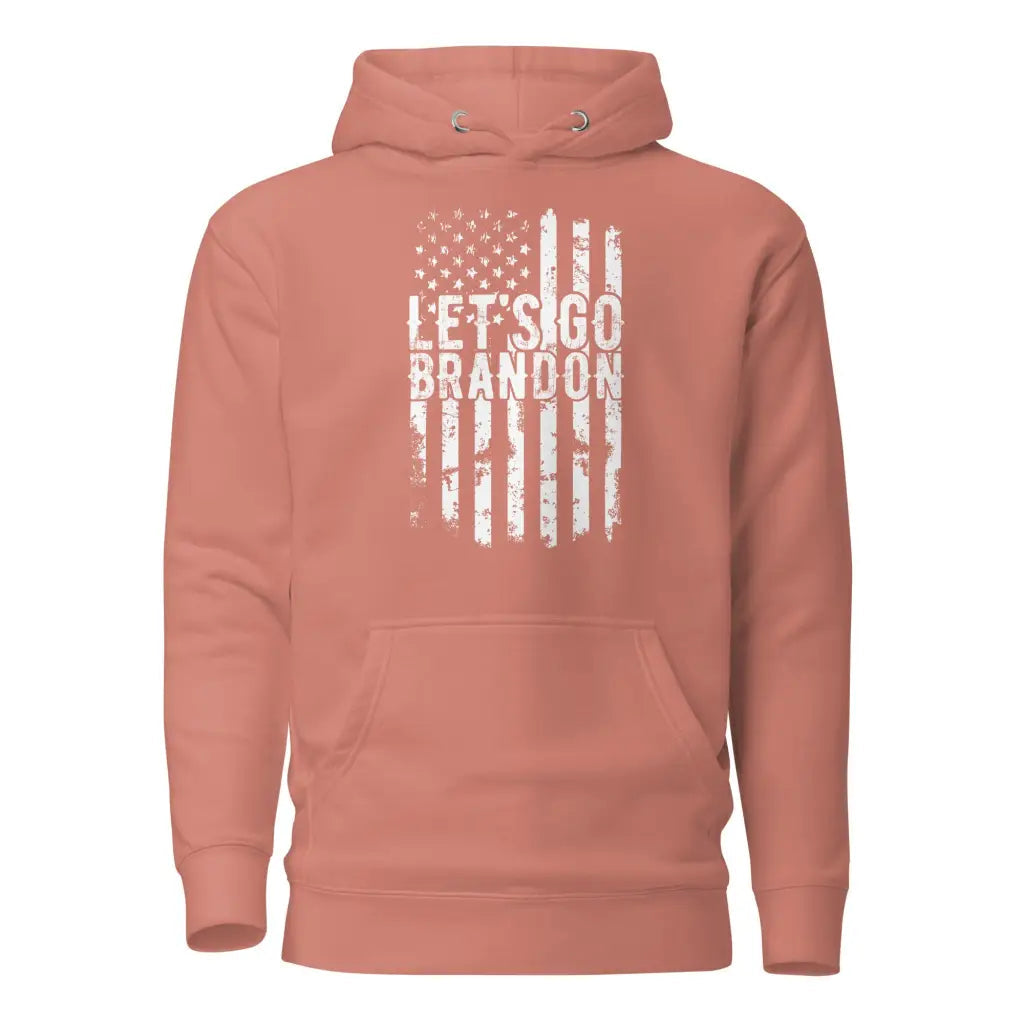 Let’s Go Brandon Unisex Hoodie - Dusty Rose / s - Republican