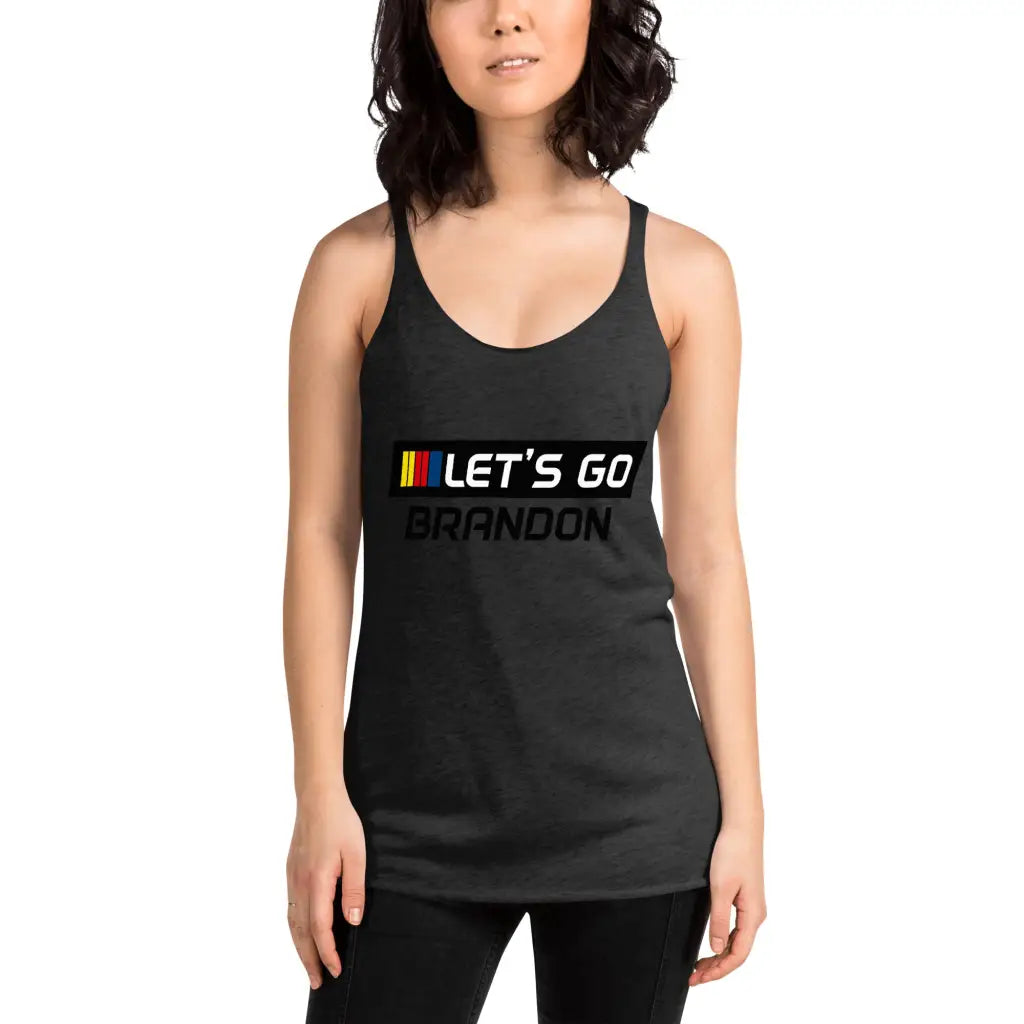 Let’s Go Brandon Women’s Racerback Tank - Republican