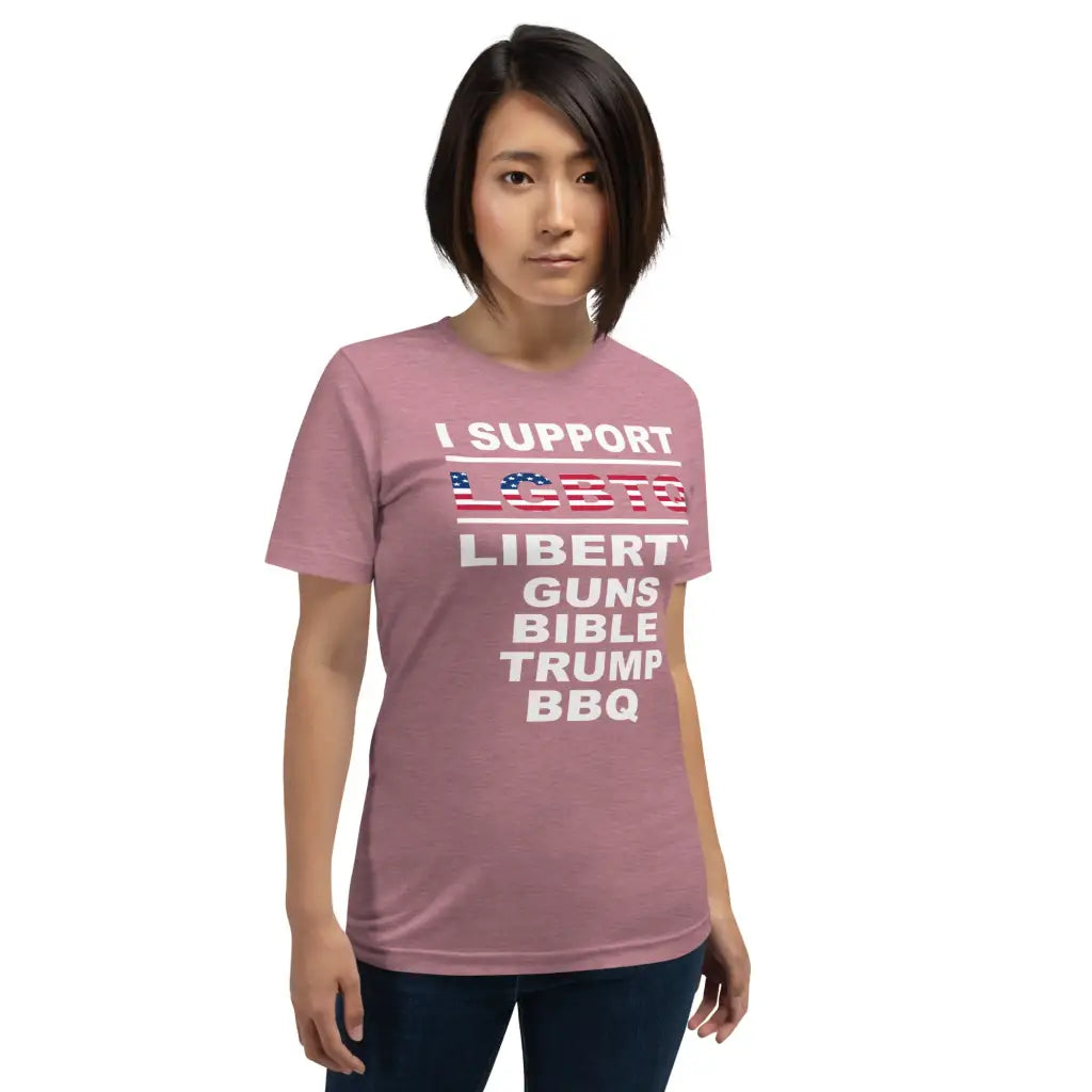 Lgbtq Liberty Unisex T-shirt - Republican