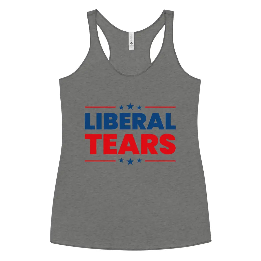 Liberal Tears Women’s Racerback Tank - Premium Heather / Xs