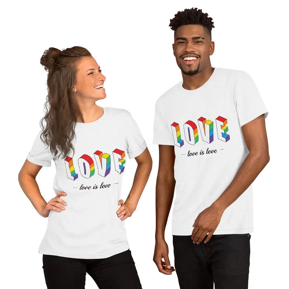 Love Is Love Unisex T-shirt - Democratic