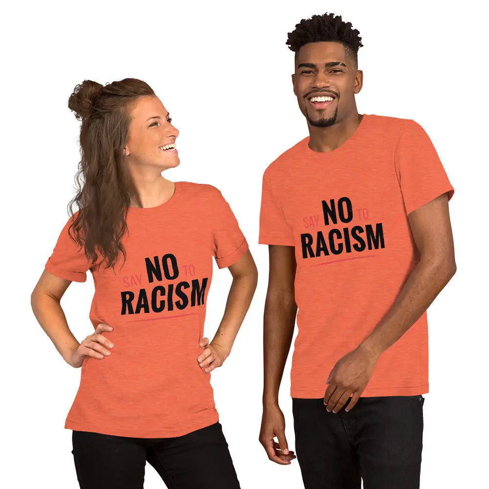 No-racism Unisex T-shirt - Democratic