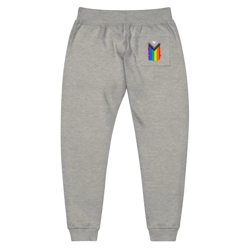 Progress Pride Flag Unisex Fleece Sweatpants - Democratic