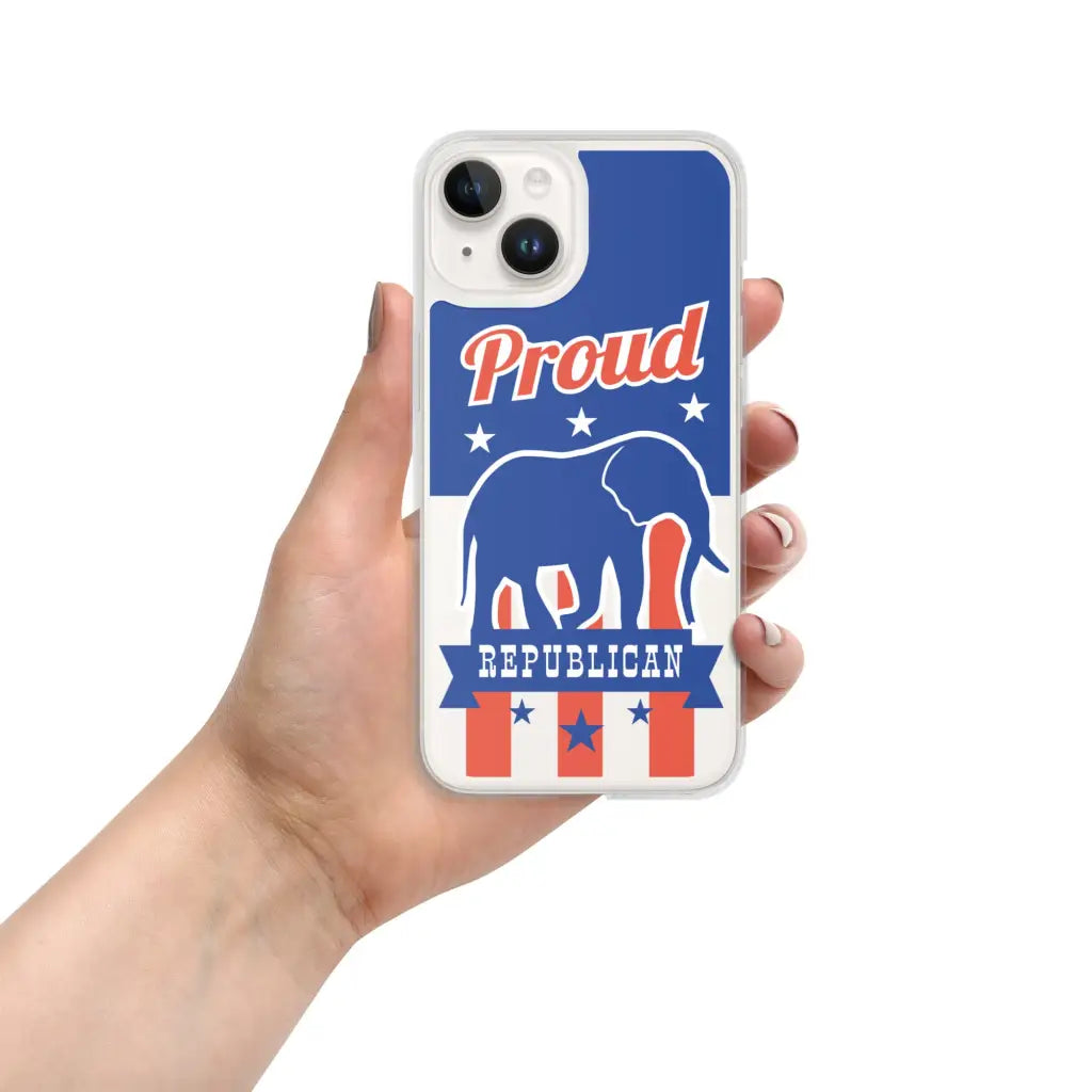 Proud Republican Iphone Case - Iphone 14 - Republican