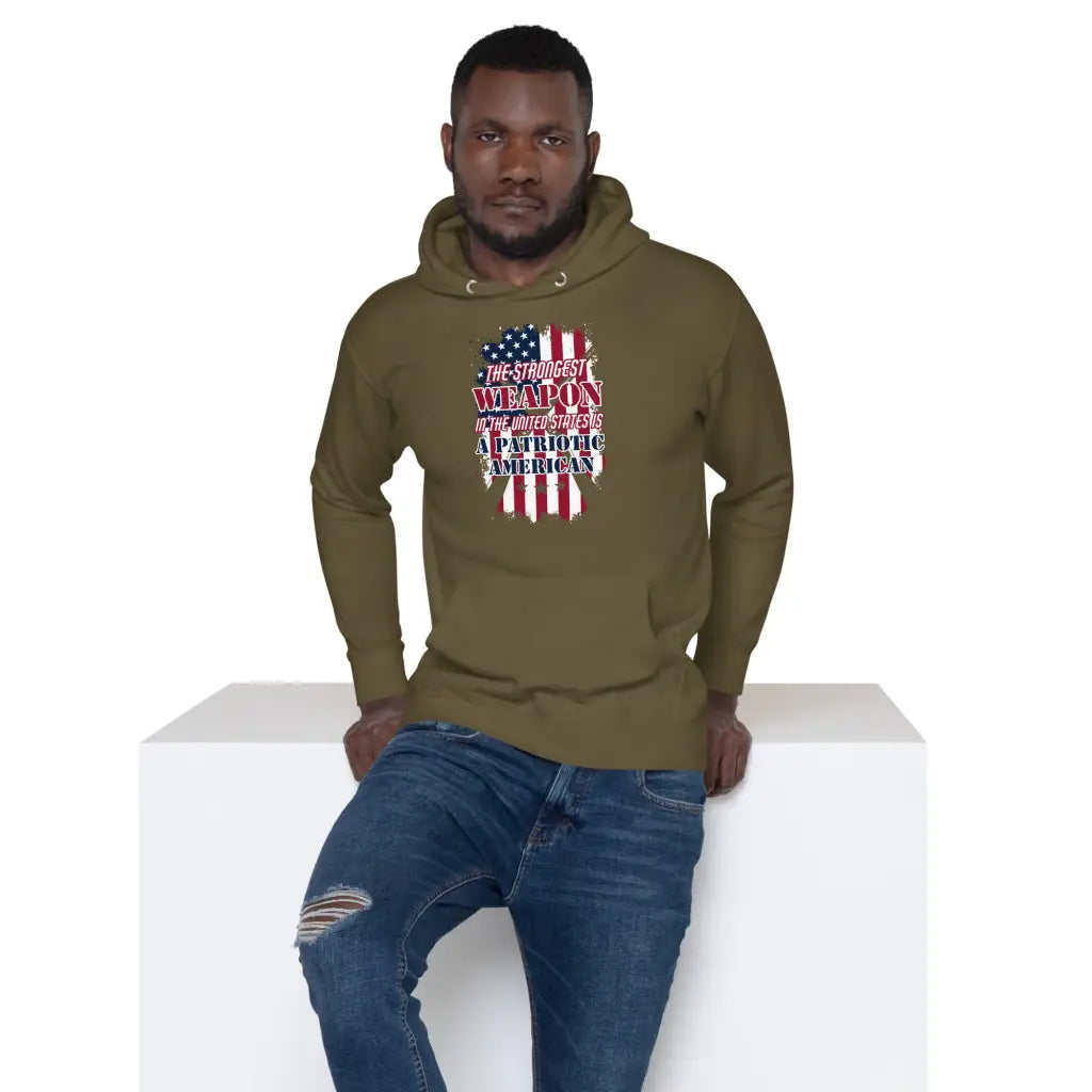 The Strongest Weapon Unisex Hoodie - Republican