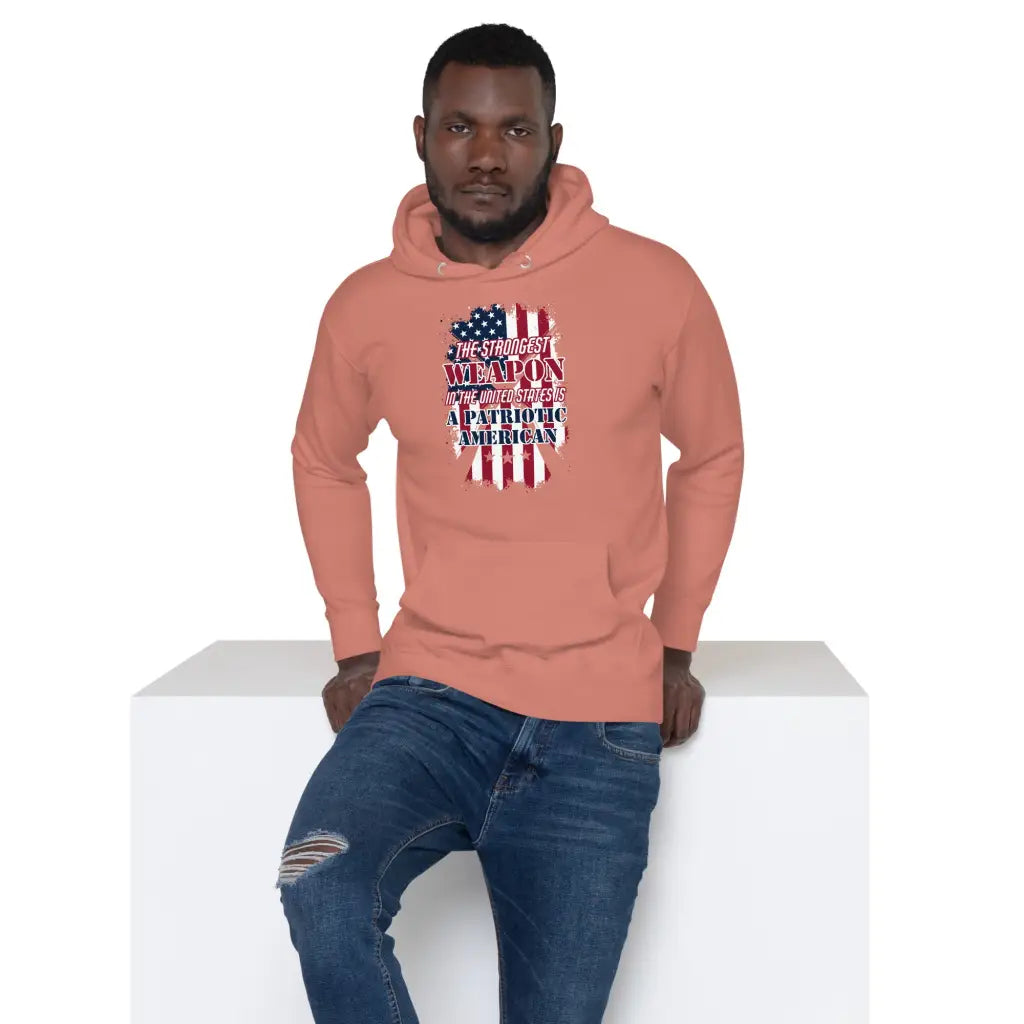 The Strongest Weapon Unisex Hoodie - Republican