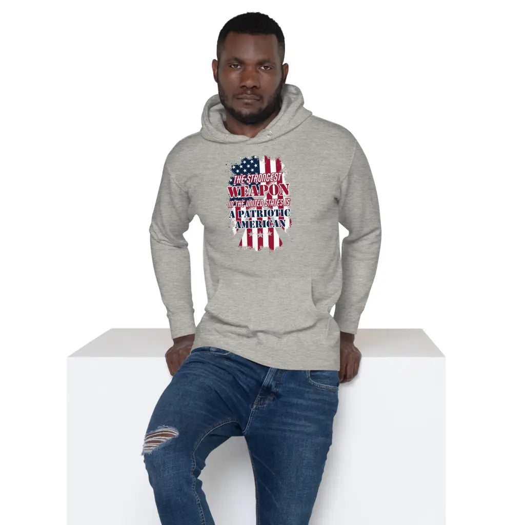 The Strongest Weapon Unisex Hoodie - Republican