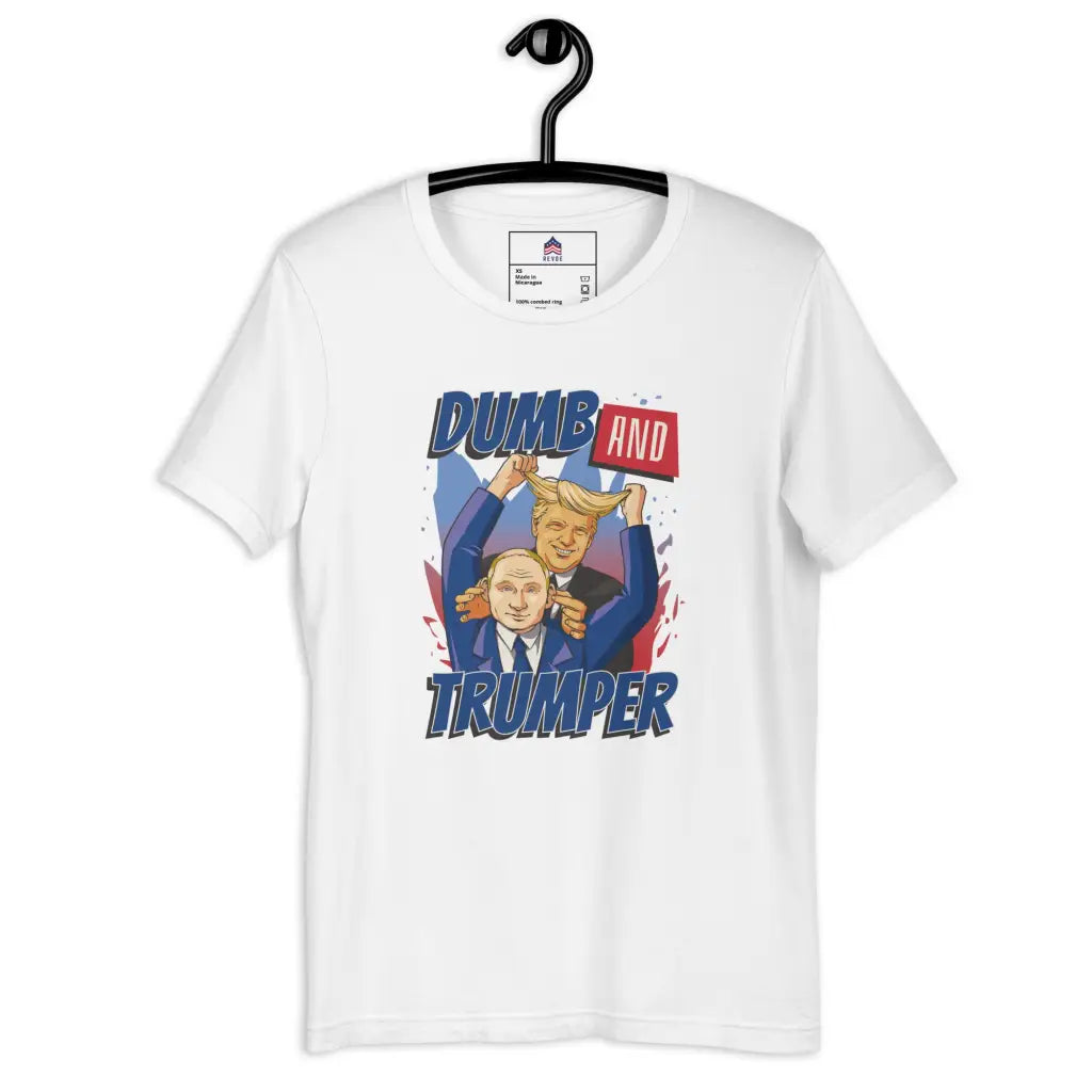 Trump And Putin Parody Unisex T-shirt - White / Xs -