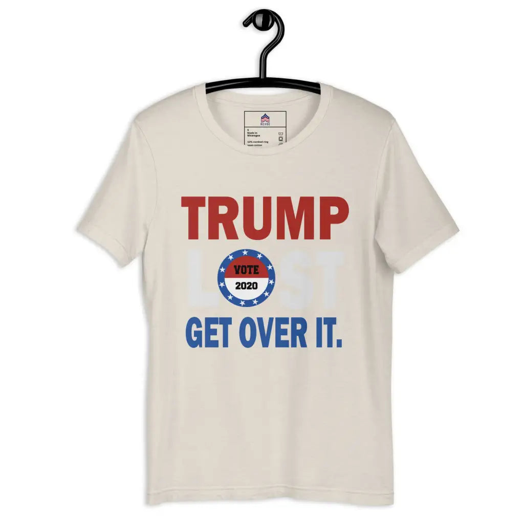 Trump Lost Unisex T-shirt - Heather Dust / s - Democratic