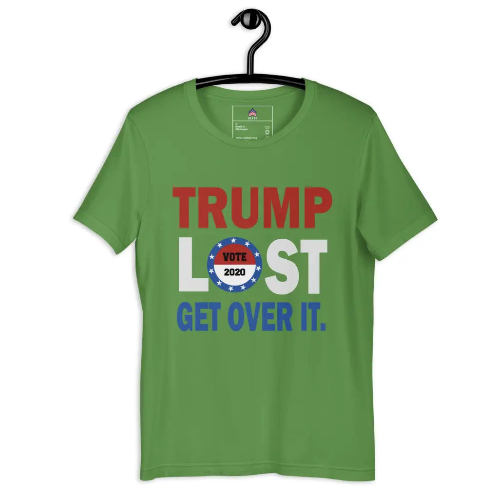 Trump Lost Unisex T-shirt - Leaf / s - Democratic