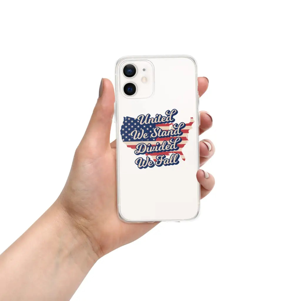 United We Stand Divided We Fall Iphone Case - Iphone 12 Mini