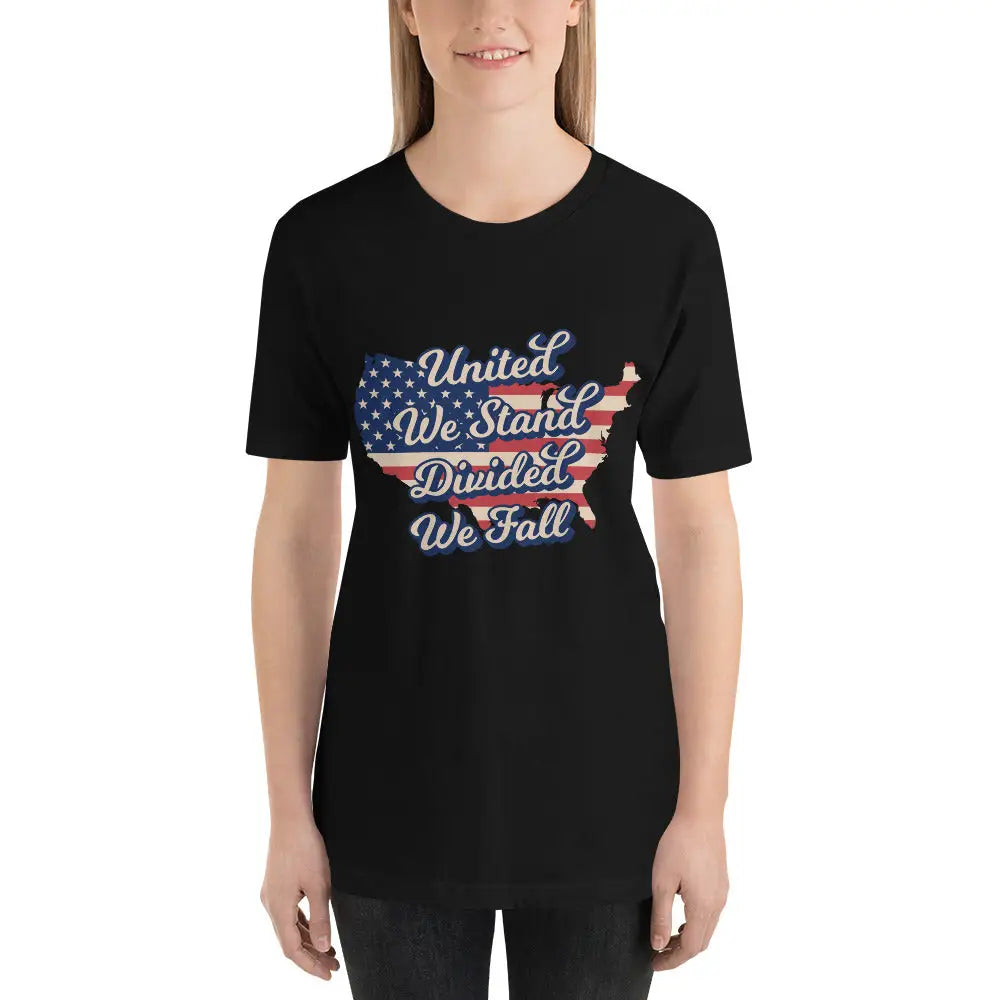 United We Stand Divided We Fall Unisex T-shirt - Republican