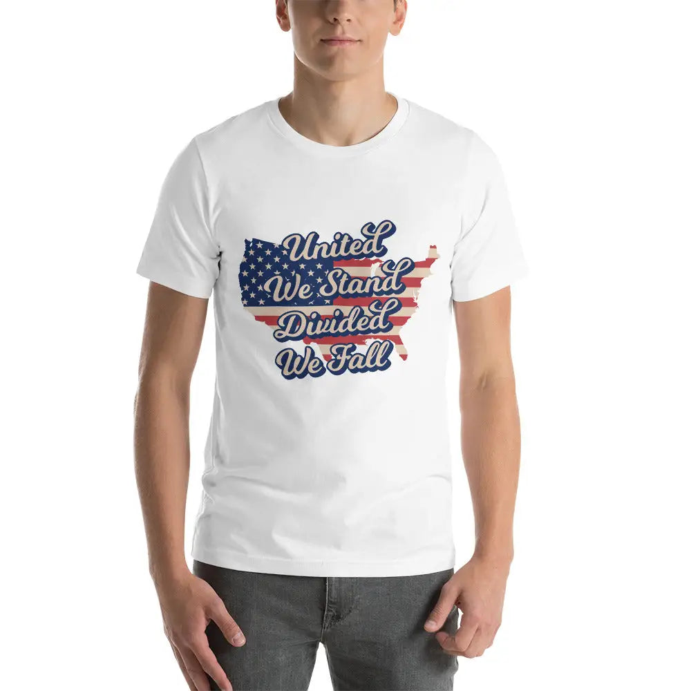 United We Stand Divided We Fall Unisex T-shirt - Republican