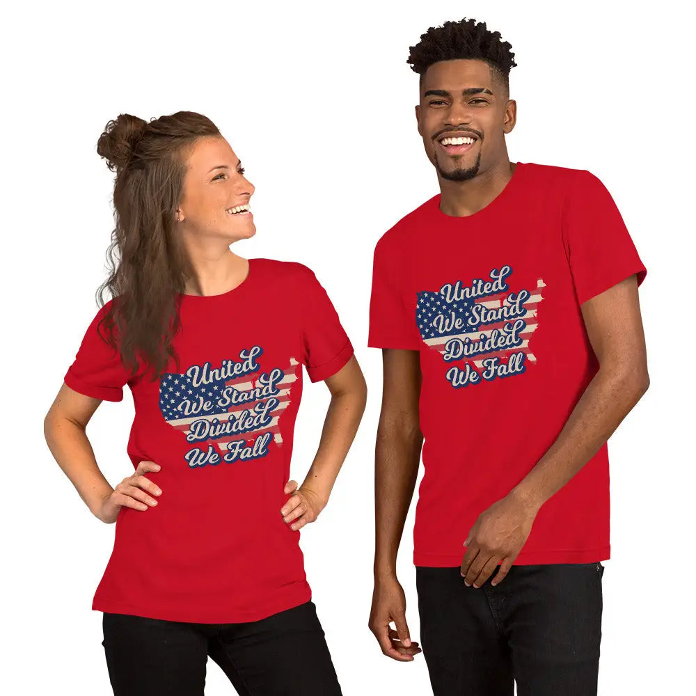 United We Stand Divided We Fall Unisex T-shirt - Republican