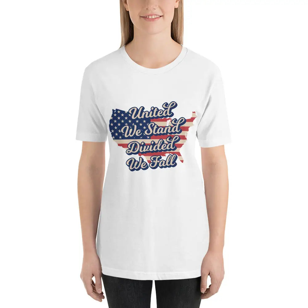 United We Stand Divided We Fall Unisex T-shirt - Republican