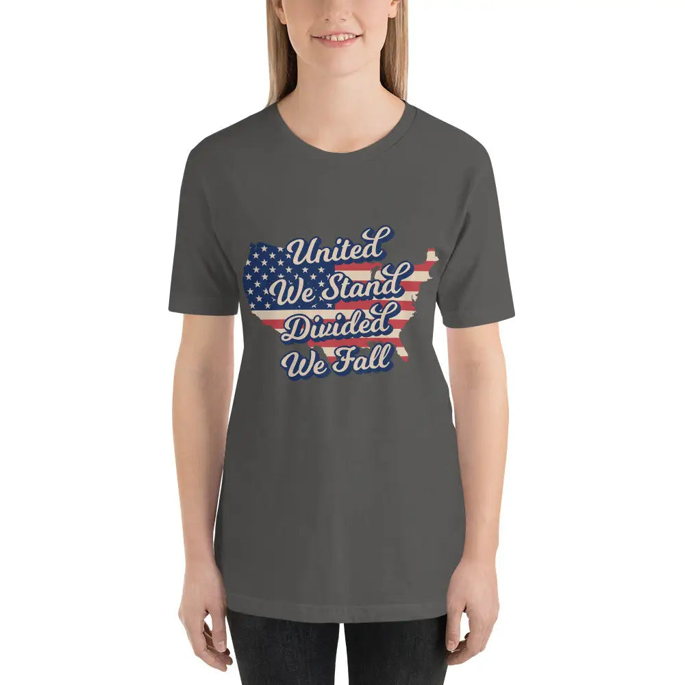 United We Stand Divided We Fall Unisex T-shirt - Republican