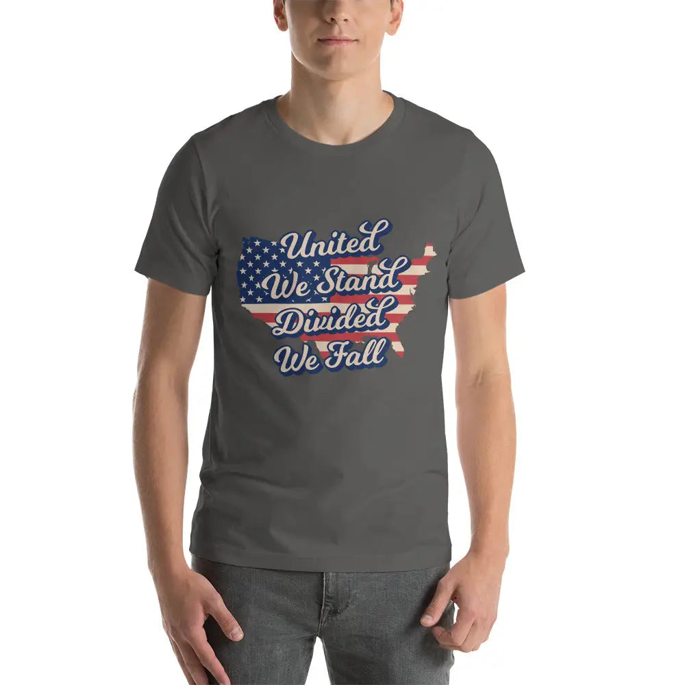 United We Stand Divided We Fall Unisex T-shirt - Republican