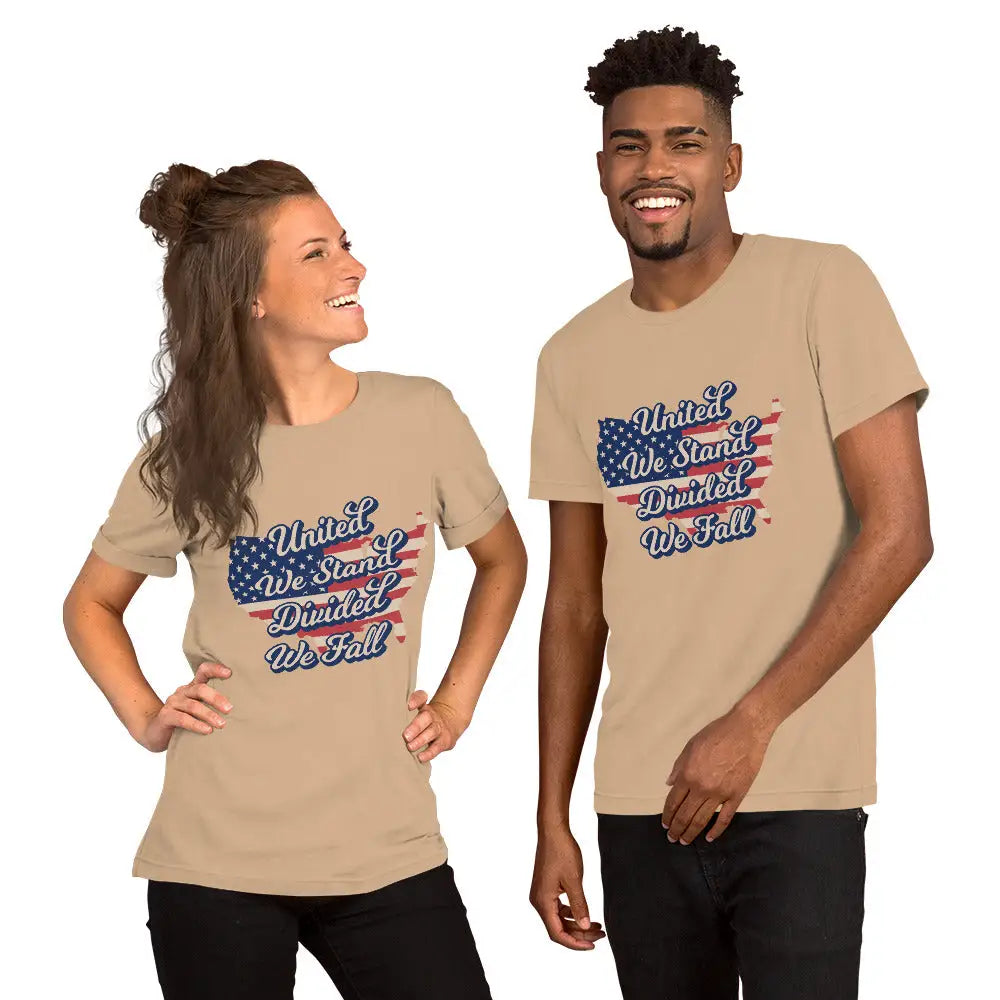 United We Stand Divided We Fall Unisex T-shirt - Republican