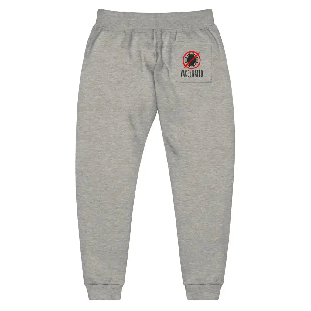 Vaccinated 3 Unisex Fleece Sweatpants - Democratic