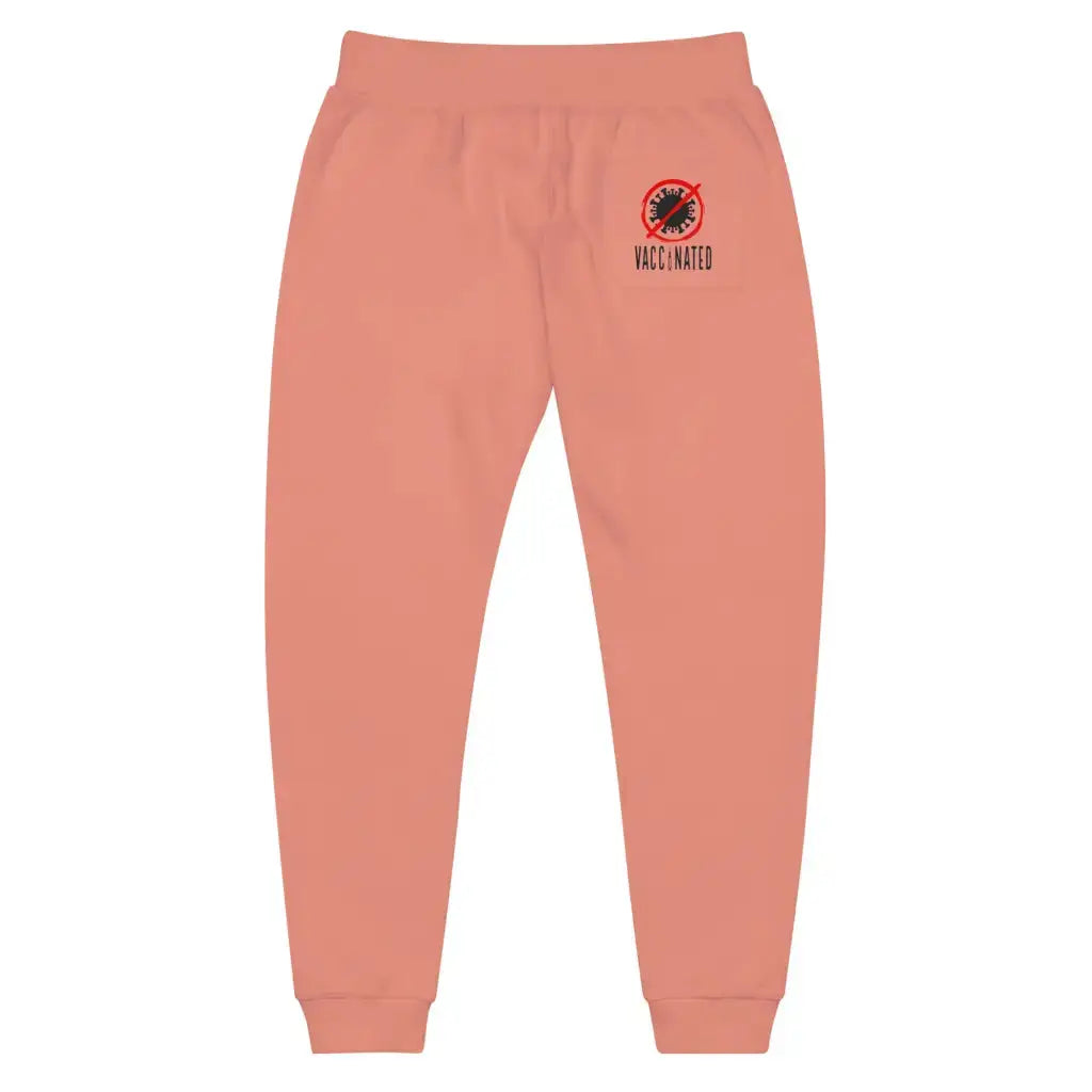 Vaccinated 3 Unisex Fleece Sweatpants - Democratic