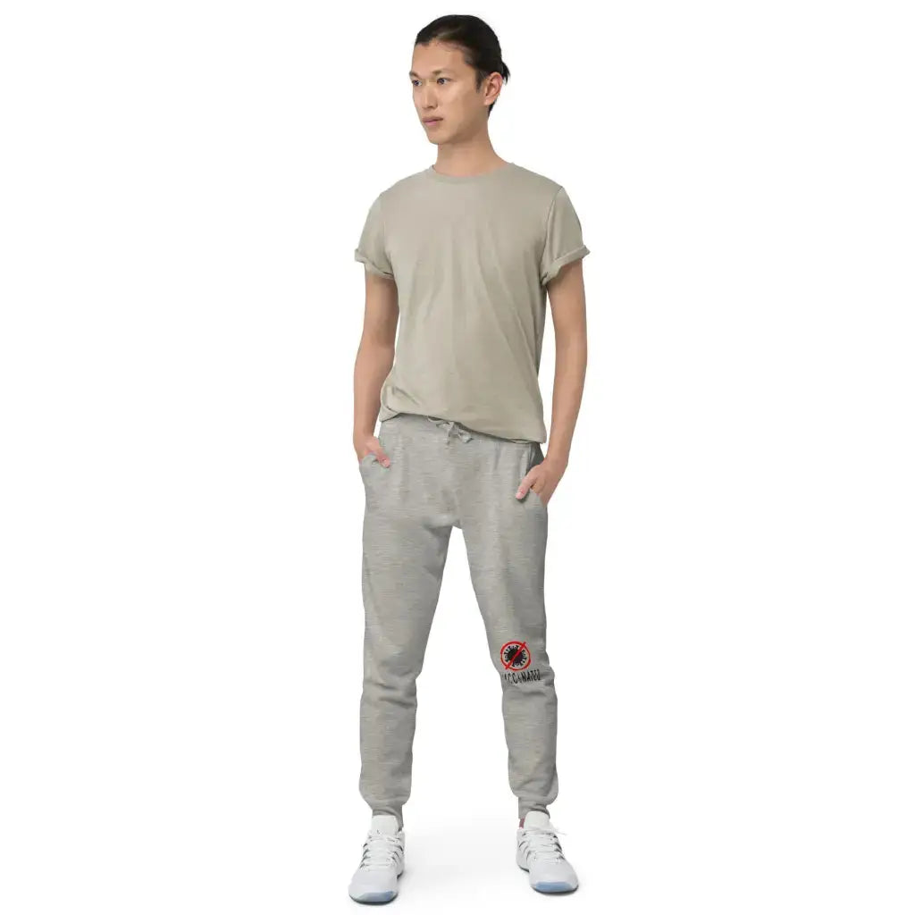 Vaccinated 3 Unisex Fleece Sweatpants - Democratic