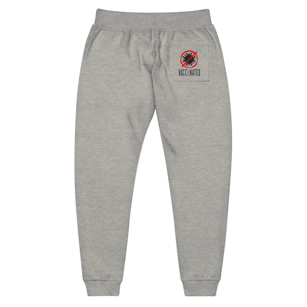 Vaccinated 3 Unisex Fleece Sweatpants - Democratic