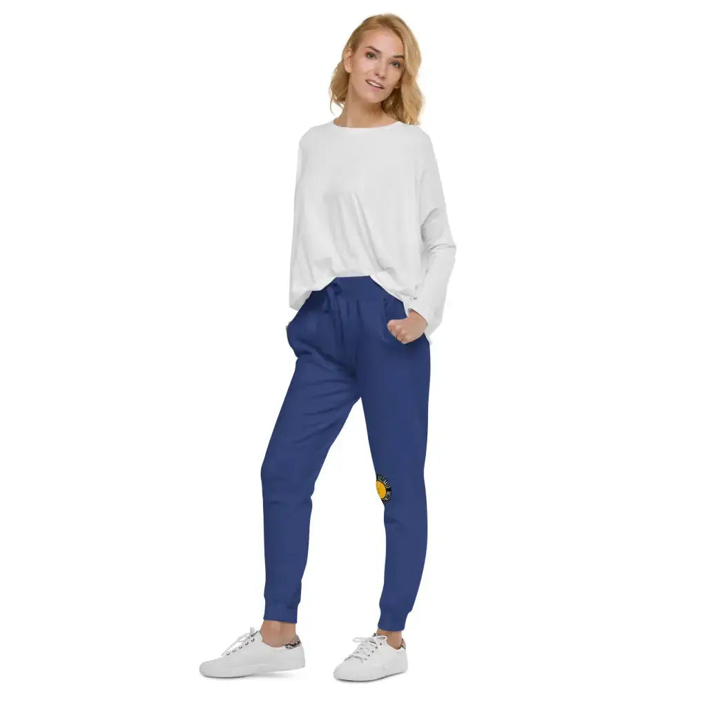 Vaccinated 4 Unisex Fleece Sweatpants - Democratic