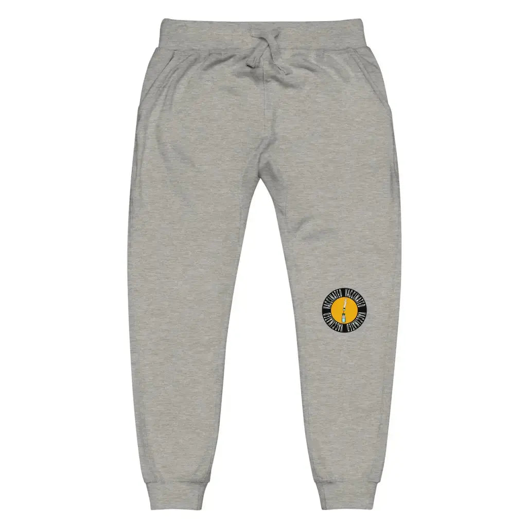 Vaccinated 4 Unisex Fleece Sweatpants - Democratic