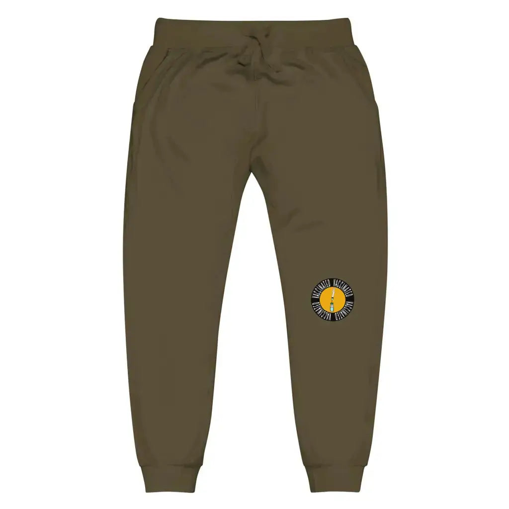 Vaccinated 4 Unisex Fleece Sweatpants - Democratic